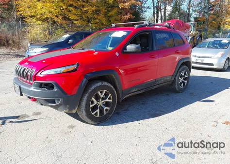 2017 Jeep Cherokee Trailhawk 4X4 из США, поврежденный, VIN 1C4PJMBS0HW591084